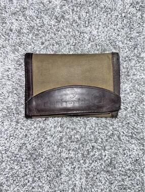 Carhartt Tri-Fold Canvas and Leather Wallet